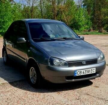 Серый ВАЗ Калина, объемом двигателя 1.6 л и пробегом 212 тыс. км за 1650 $, фото 6 на Automoto.ua