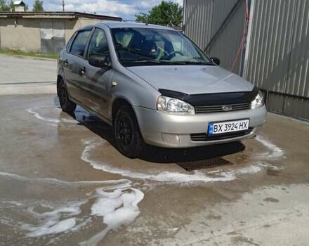 Серый ВАЗ Калина, объемом двигателя 1.6 л и пробегом 216 тыс. км за 1600 $, фото 17 на Automoto.ua