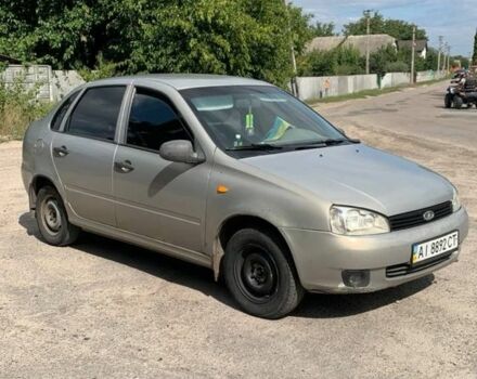 Серый ВАЗ Калина, объемом двигателя 1.6 л и пробегом 250 тыс. км за 1000 $, фото 1 на Automoto.ua