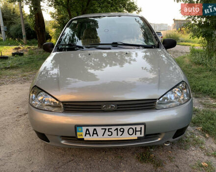 Сірий ВАЗ Калина, об'ємом двигуна 1.6 л та пробігом 195 тис. км за 1899 $, фото 9 на Automoto.ua