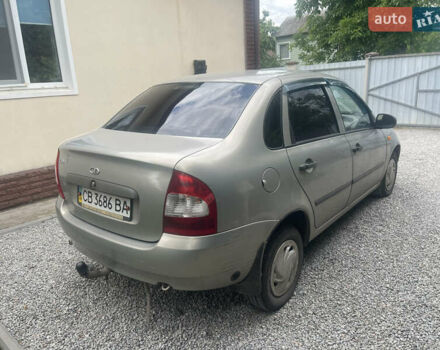 Серый ВАЗ Калина, объемом двигателя 1.6 л и пробегом 123 тыс. км за 2400 $, фото 4 на Automoto.ua