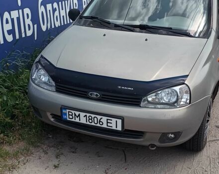 Сірий ВАЗ Калина, об'ємом двигуна 1.6 л та пробігом 220 тис. км за 1889 $, фото 4 на Automoto.ua