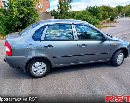 Серый ВАЗ Kalina, объемом двигателя 1.6 л и пробегом 152 тыс. км за 2700 $, фото 4 на Automoto.ua