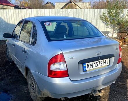 Сірий ВАЗ Kalina, об'ємом двигуна 1.6 л та пробігом 138 тис. км за 1420 $, фото 1 на Automoto.ua