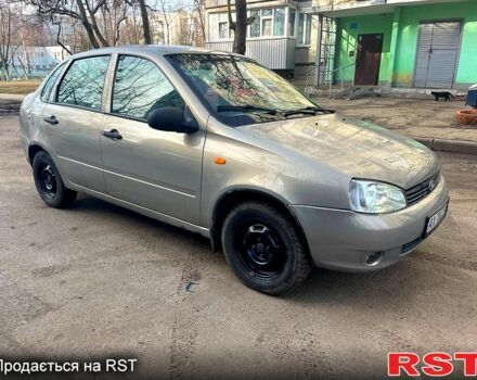 Серый ВАЗ Kalina, объемом двигателя 1.6 л и пробегом 220 тыс. км за 1700 $, фото 1 на Automoto.ua