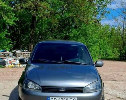 Серый ВАЗ Калина, объемом двигателя 1.6 л и пробегом 212 тыс. км за 1650 $, фото 7 на Automoto.ua