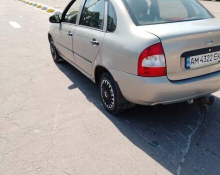 Серый ВАЗ Калина, объемом двигателя 1.6 л и пробегом 82 тыс. км за 2600 $, фото 12 на Automoto.ua