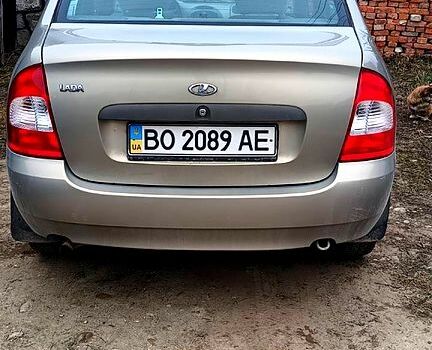 Сірий ВАЗ Kalina, об'ємом двигуна 1.6 л та пробігом 95 тис. км за 2050 $, фото 1 на Automoto.ua
