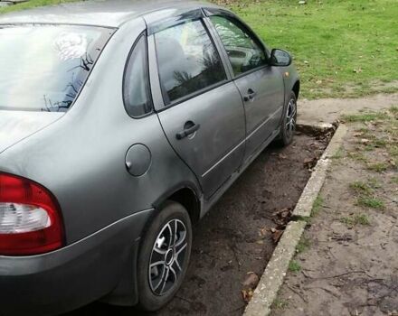 Серый ВАЗ Калина, объемом двигателя 1.6 л и пробегом 300 тыс. км за 2300 $, фото 7 на Automoto.ua