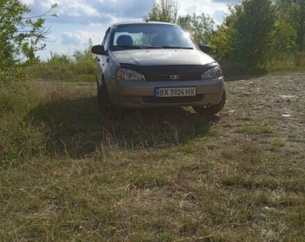 Серый ВАЗ Калина, объемом двигателя 1.6 л и пробегом 214 тыс. км за 1650 $, фото 12 на Automoto.ua