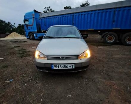 Серый ВАЗ Калина, объемом двигателя 1.5 л и пробегом 160 тыс. км за 2400 $, фото 4 на Automoto.ua