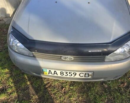 Серый ВАЗ Калина, объемом двигателя 1.6 л и пробегом 120 тыс. км за 2000 $, фото 4 на Automoto.ua