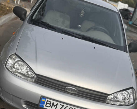 Сірий ВАЗ Калина, об'ємом двигуна 1.6 л та пробігом 90 тис. км за 3550 $, фото 3 на Automoto.ua