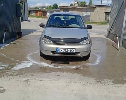 Серый ВАЗ Калина, объемом двигателя 1.6 л и пробегом 214 тыс. км за 1650 $, фото 17 на Automoto.ua