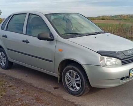 Сірий ВАЗ Калина, об'ємом двигуна 1.6 л та пробігом 124 тис. км за 1650 $, фото 3 на Automoto.ua