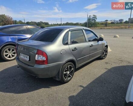 Серый ВАЗ Калина, объемом двигателя 1.6 л и пробегом 90 тыс. км за 1800 $, фото 1 на Automoto.ua