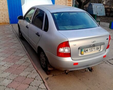 Серый ВАЗ Kalina, объемом двигателя 1.6 л и пробегом 128 тыс. км за 1450 $, фото 5 на Automoto.ua
