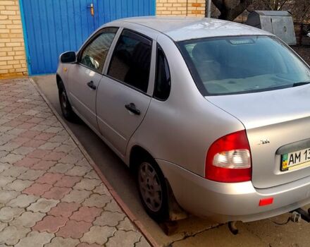Серый ВАЗ Kalina, объемом двигателя 1.6 л и пробегом 128 тыс. км за 1450 $, фото 3 на Automoto.ua