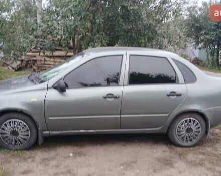 Серый ВАЗ Калина, объемом двигателя 1.6 л и пробегом 258 тыс. км за 2200 $, фото 1 на Automoto.ua