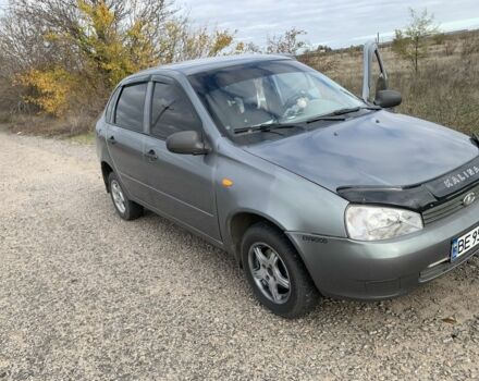 Серый ВАЗ Калина, объемом двигателя 1.6 л и пробегом 260 тыс. км за 1800 $, фото 1 на Automoto.ua