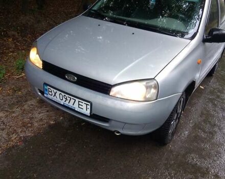 Сірий ВАЗ Калина, об'ємом двигуна 1.39 л та пробігом 127 тис. км за 2180 $, фото 4 на Automoto.ua