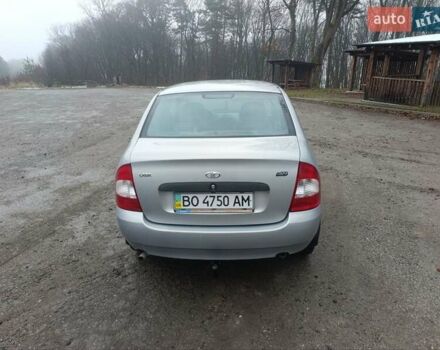 Сірий ВАЗ Калина, об'ємом двигуна 1.6 л та пробігом 157 тис. км за 1999 $, фото 1 на Automoto.ua