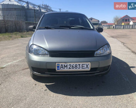 Сірий ВАЗ Калина, об'ємом двигуна 1.39 л та пробігом 192 тис. км за 2400 $, фото 11 на Automoto.ua