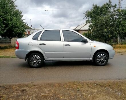 Серый ВАЗ Kalina, объемом двигателя 1.6 л и пробегом 104 тыс. км за 3700 $, фото 2 на Automoto.ua