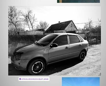 Сірий ВАЗ Kalina, об'ємом двигуна 1.4 л та пробігом 280 тис. км за 2550 $, фото 3 на Automoto.ua
