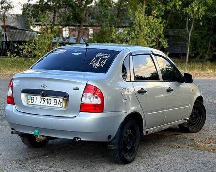 Серый ВАЗ Kalina, объемом двигателя 1.6 л и пробегом 350 тыс. км за 1200 $, фото 5 на Automoto.ua