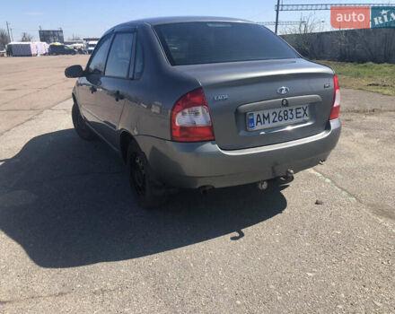 Сірий ВАЗ Калина, об'ємом двигуна 1.39 л та пробігом 192 тис. км за 2400 $, фото 7 на Automoto.ua