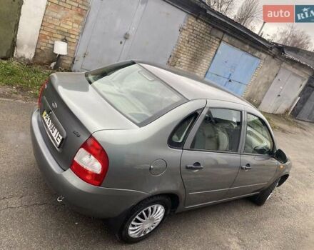 Серый ВАЗ Калина, объемом двигателя 1.4 л и пробегом 184 тыс. км за 2350 $, фото 5 на Automoto.ua