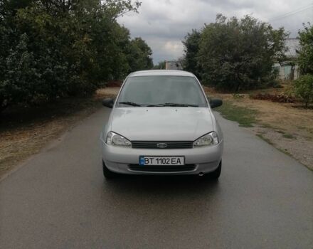 Серый ВАЗ Калина, объемом двигателя 1.6 л и пробегом 104 тыс. км за 3700 $, фото 4 на Automoto.ua