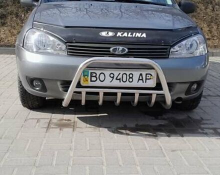 Серый ВАЗ Калина, объемом двигателя 1.4 л и пробегом 110 тыс. км за 2300 $, фото 15 на Automoto.ua