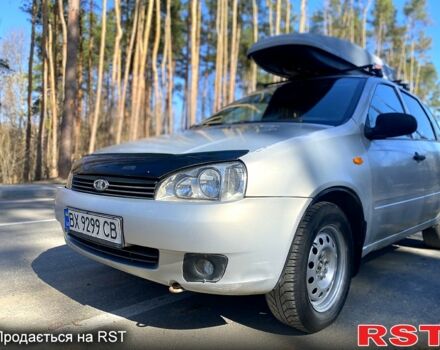 Серый ВАЗ Kalina, объемом двигателя 1.4 л и пробегом 150 тыс. км за 1350 $, фото 1 на Automoto.ua
