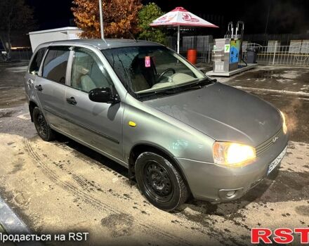 Серый ВАЗ Kalina, объемом двигателя 1.6 л и пробегом 230 тыс. км за 1999 $, фото 2 на Automoto.ua