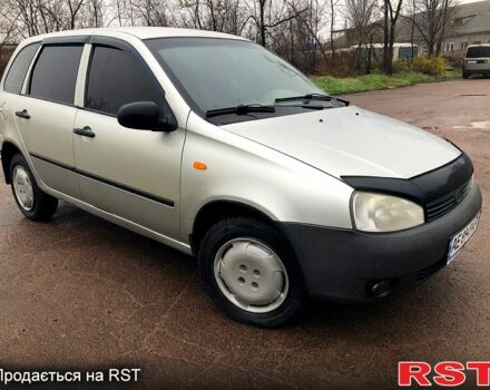 Серый ВАЗ Kalina, объемом двигателя 1.4 л и пробегом 231 тыс. км за 1750 $, фото 1 на Automoto.ua