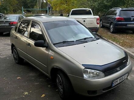 Серый ВАЗ Kalina, объемом двигателя 1.6 л и пробегом 236 тыс. км за 1700 $, фото 1 на Automoto.ua