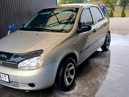 Серый ВАЗ Kalina, объемом двигателя 1.6 л и пробегом 195 тыс. км за 2000 $, фото 1 на Automoto.ua