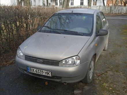 Серый ВАЗ Калина, объемом двигателя 1.6 л и пробегом 200 тыс. км за 2000 $, фото 1 на Automoto.ua