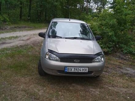 Серый ВАЗ Калина, объемом двигателя 1.6 л и пробегом 216 тыс. км за 1600 $, фото 1 на Automoto.ua