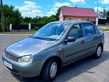 Серый ВАЗ Kalina, объемом двигателя 1.6 л и пробегом 152 тыс. км за 2700 $, фото 1 на Automoto.ua