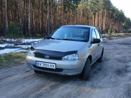 Сірий ВАЗ Калина, об'ємом двигуна 1.6 л та пробігом 218 тис. км за 1350 $, фото 1 на Automoto.ua