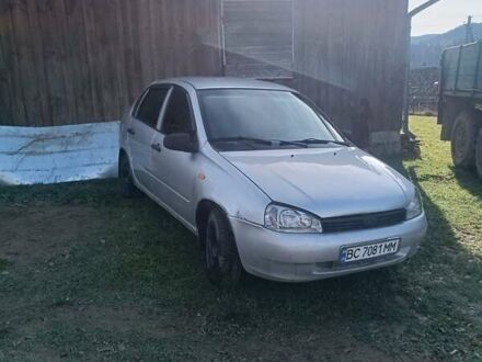 Серый ВАЗ Калина, объемом двигателя 1.6 л и пробегом 55 тыс. км за 1350 $, фото 1 на Automoto.ua