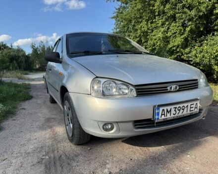 Серый ВАЗ Калина, объемом двигателя 1.4 л и пробегом 175 тыс. км за 1700 $, фото 1 на Automoto.ua