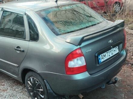 Сірий ВАЗ Калина, об'ємом двигуна 1.6 л та пробігом 180 тис. км за 1800 $, фото 1 на Automoto.ua