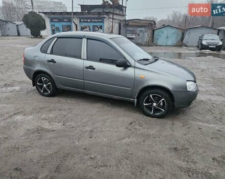 Серый ВАЗ Калина, объемом двигателя 1.6 л и пробегом 150 тыс. км за 1700 $, фото 1 на Automoto.ua