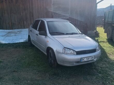 Сірий ВАЗ Калина, об'ємом двигуна 1.6 л та пробігом 55 тис. км за 1450 $, фото 1 на Automoto.ua