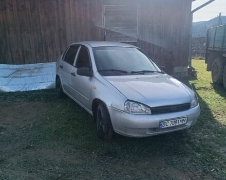 Сірий ВАЗ Калина, об'ємом двигуна 1.6 л та пробігом 55 тис. км за 1450 $, фото 1 на Automoto.ua