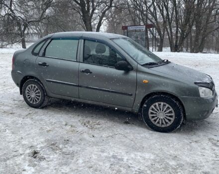 Серый ВАЗ Калина, объемом двигателя 1.6 л и пробегом 191 тыс. км за 2150 $, фото 1 на Automoto.ua